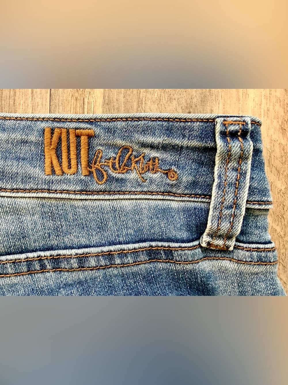 KUT from the Kloth Nicole Cropped Bootcut Jeans Size 12 - Picture 11 of 13